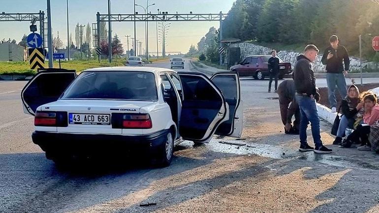 Kütahya’da trafik kazası; 7 yaralı