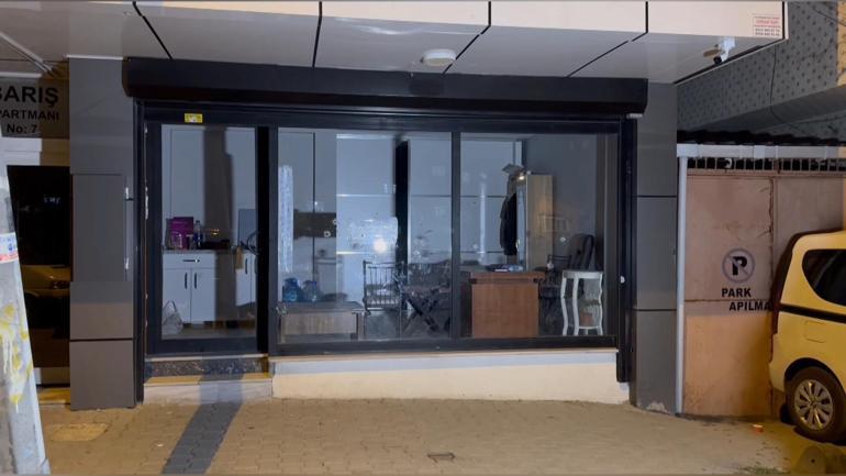 Küçükçekmecede iş yerine silahlı saldırı düzenlendi