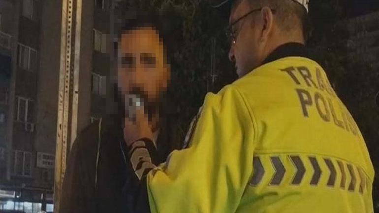 1.93 promil alkollü çıkan sürücü, polislere zor anlar yaşattı