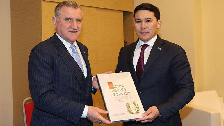 Bakan Bak, Rus mevkidaşı Degtyarev ile görüştü