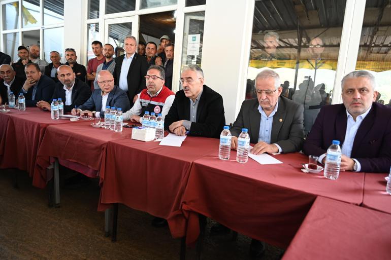 Bakan Yardımcısı Gümen: İznik’te 63 bin dekar alan zirai dondan etkilendi