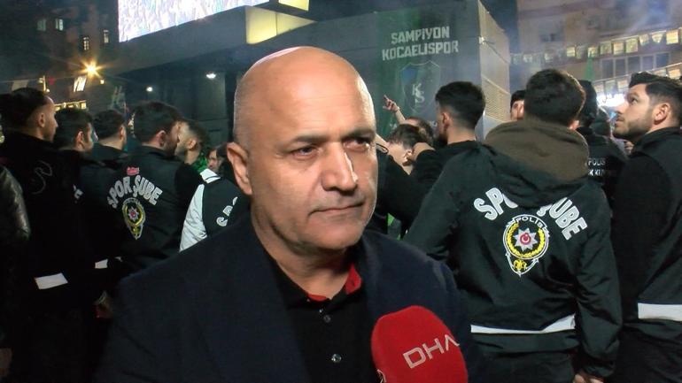 Kocaelispor Teknik Direktörü Taşdemir: Çok şükür ligi lider bitirmemiz de garanti