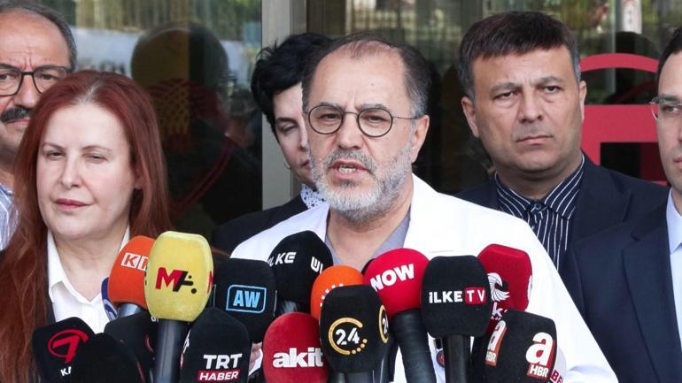 Prof. Dr. Çiftçi: Hastamızın şuuru halen kapalı ve refleksleri istediğimiz seviyede değil