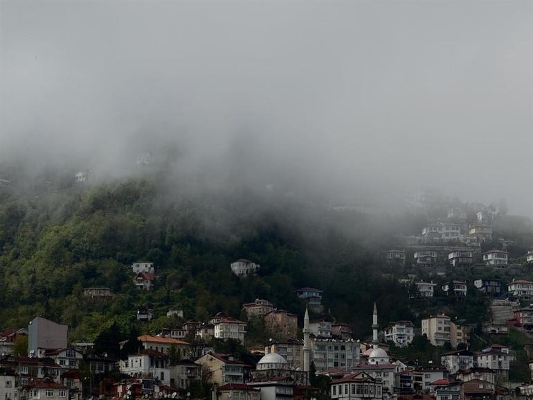 Ordu’da sis etkili oldu