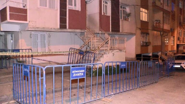 Güngörende 6 katlı apartman kolonlarından gelen sesler üzerine tahliye edildi