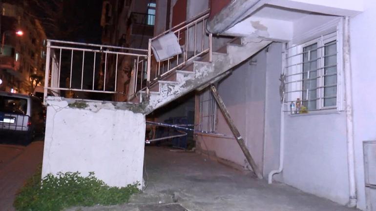 Güngörende 6 katlı apartman kolonlarından gelen sesler üzerine tahliye edildi