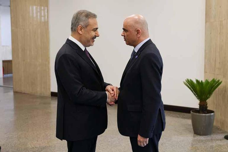 Bakan Fidan, Avrupa Konseyi Genel Sekreteri Berset ile görüştü