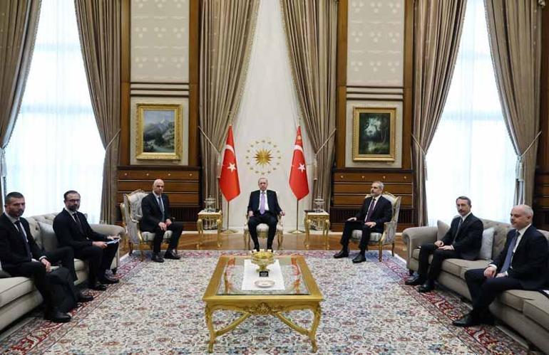 Cumhurbaşkanı Erdoğan, Avrupa Konseyi Genel Sekreteri Berseti kabul etti