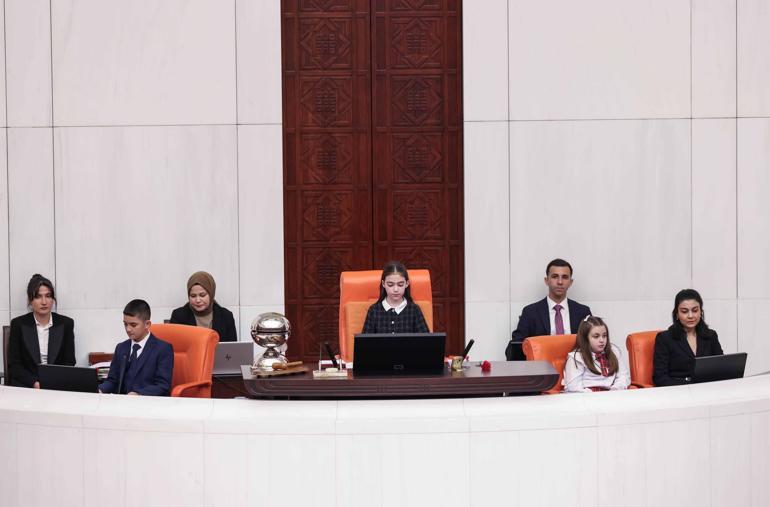 TBMM Genel Kurulunda 23 Nisan çocuk özel oturumu