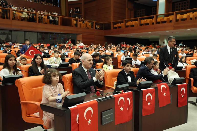TBMM Genel Kurulunda 23 Nisan çocuk özel oturumu