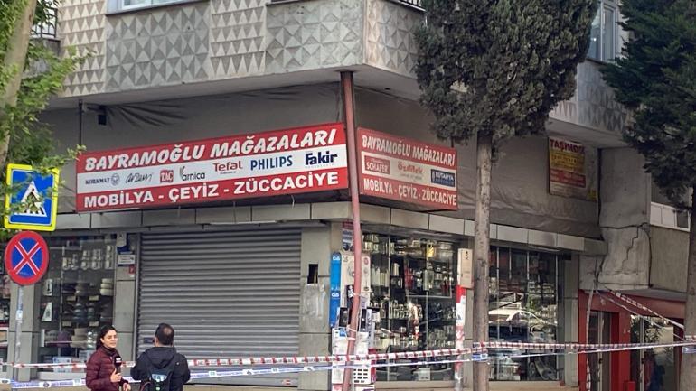 Bahçelievler’de 2’inci katındaki dairenin kolonları patlayan 6 katlı bina tahliye edildi