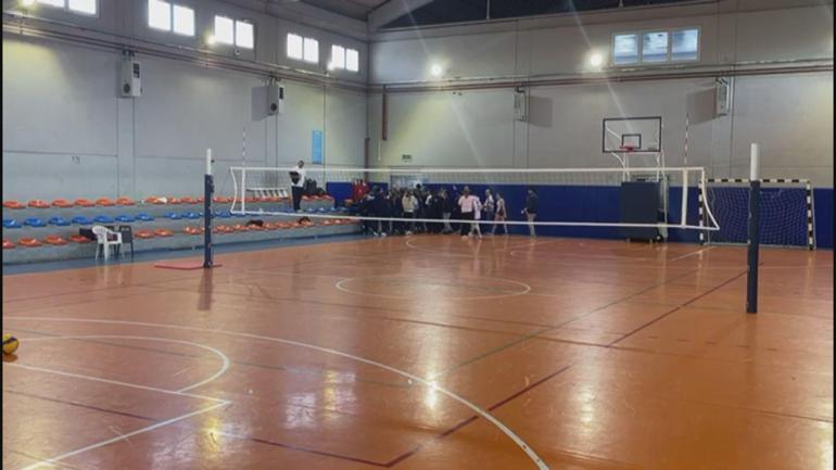 Güngörende depreme voleybol maçında yakalandılar