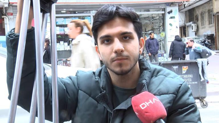 Zeytinburnunda deprem anında arabanın üstüne atladı: Çok korktum, hiçbir şey hatırlamıyorum