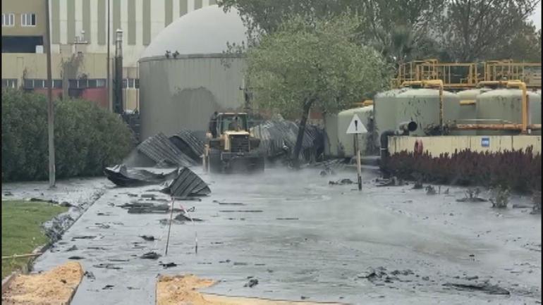 Tuzlada arıtma tesisinde patlama: 5 yaralı