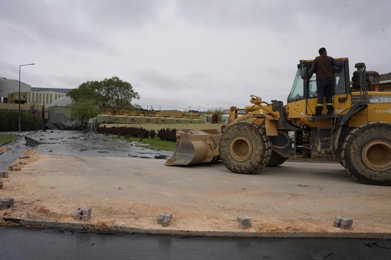 Tuzladaki çamur silosunda meydana gelen çökmeyle ilgili inceleme başlatıldı