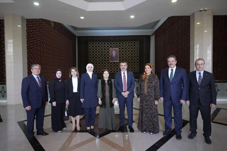 Bakan Tekin, Türkmenistanda temaslarına devam ediyor