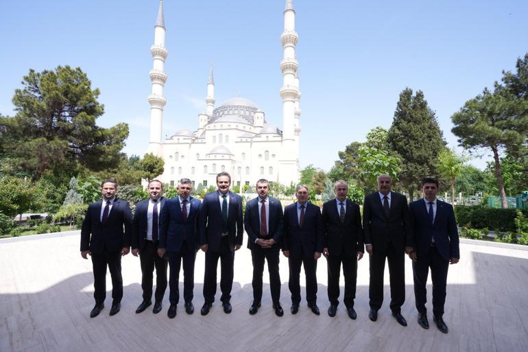 Bakan Tekin, Türkmenistanda temaslarına devam ediyor