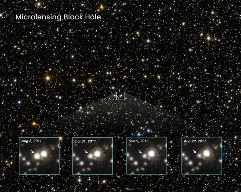 NASA, uzayda ilk kez tek başına dolaşan kara delik keşfetti