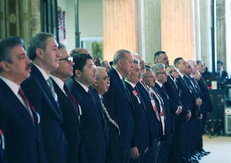 Cumhurbaşkanı Erdoğan, Anayasa Mahkemesi’nin 63’üncü kuruluş yıl dönümü programına katıldı