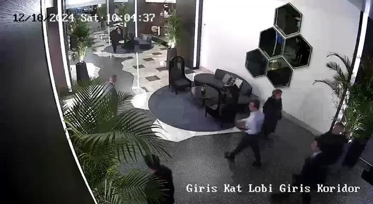 İBBye yönelik yolsuzluk soruşturmasında İmamoğlunun toplantıya geldiği görüntüler dosyaya girdi