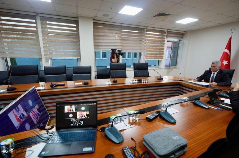 Ticaret Bakanı Bolat, ABD Ticaret Bakanı Lutnick ile çevrimiçi görüşme gerçekleştirdi