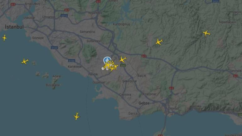 Sabiha Gökçen Havalimanında iniş yapan uçaklara kuleden deprem uyarısı