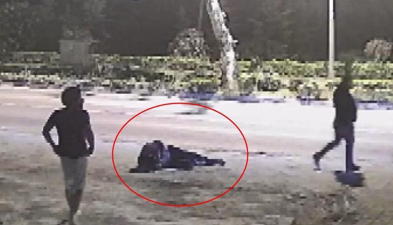 Yolunu kestikleri Yağızı öldüresiye dövüp, 4 yerinden bıçakladılar; o anlar kamerada