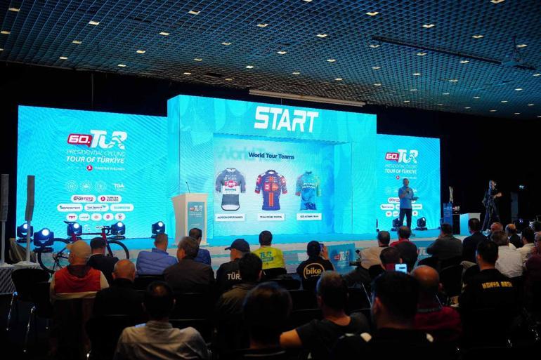 60. Cumhurbaşkanlığı Türkiye Bisiklet Turu heyecanı yarın başlıyor