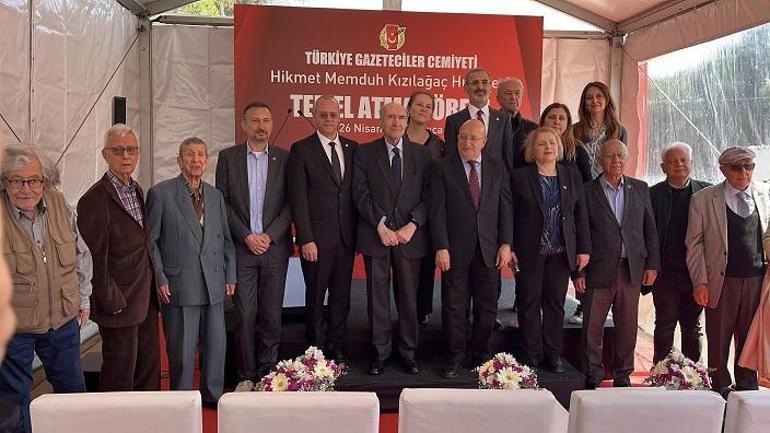 Türkiye Gazeteciler Cemiyeti Huzurevinin temeli törenle atıldı