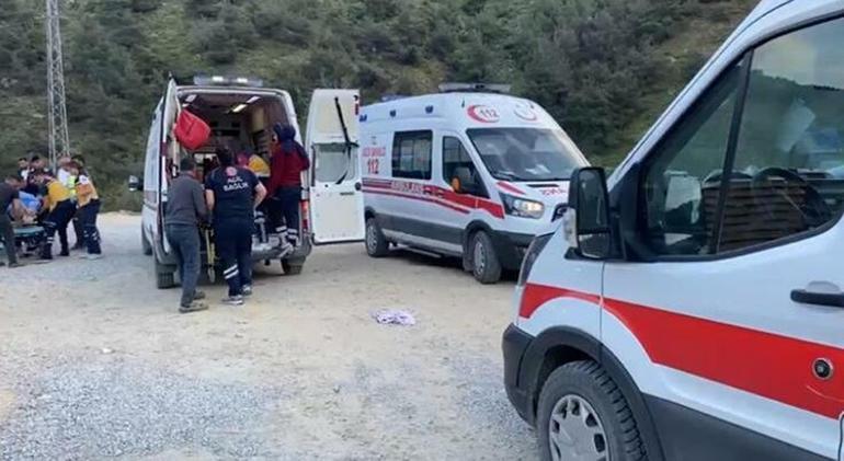 Viyadük inşaatında demir çöktü: 9 yaralı