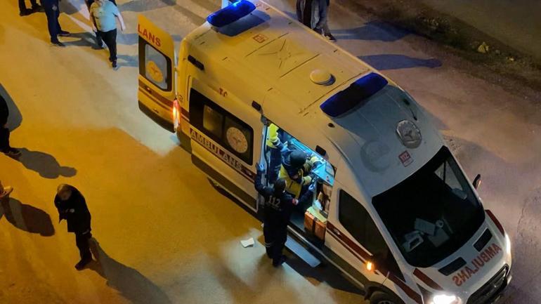 Elazığda otomobil aydınlatma direğine çarptı : 2 yaralı