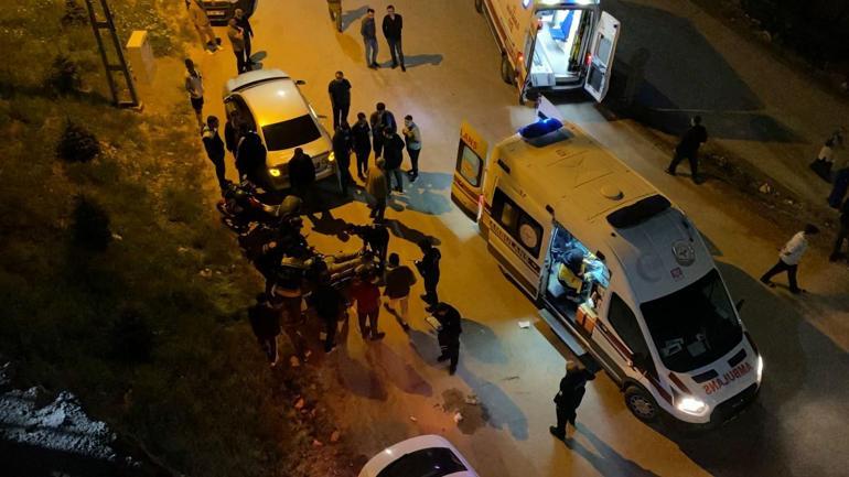 Elazığda otomobil aydınlatma direğine çarptı : 2 yaralı