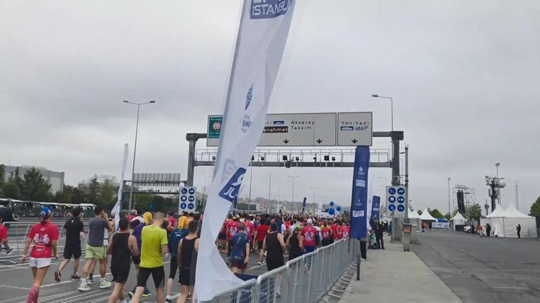 İstanbul Yarı Maratonunda 21 kilometrede birinciliği Kenyalı atletler kazandı