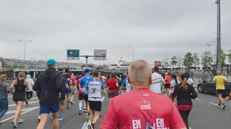 İstanbul Yarı Maratonunda 21 kilometrede birinciliği Kenyalı atletler kazandı