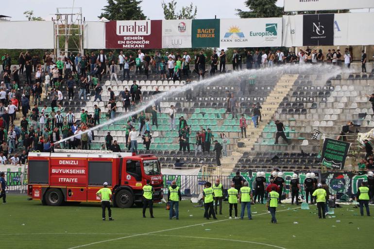 Denizlispor ilk kez amatöre düştü, taraftar stadı yaktı