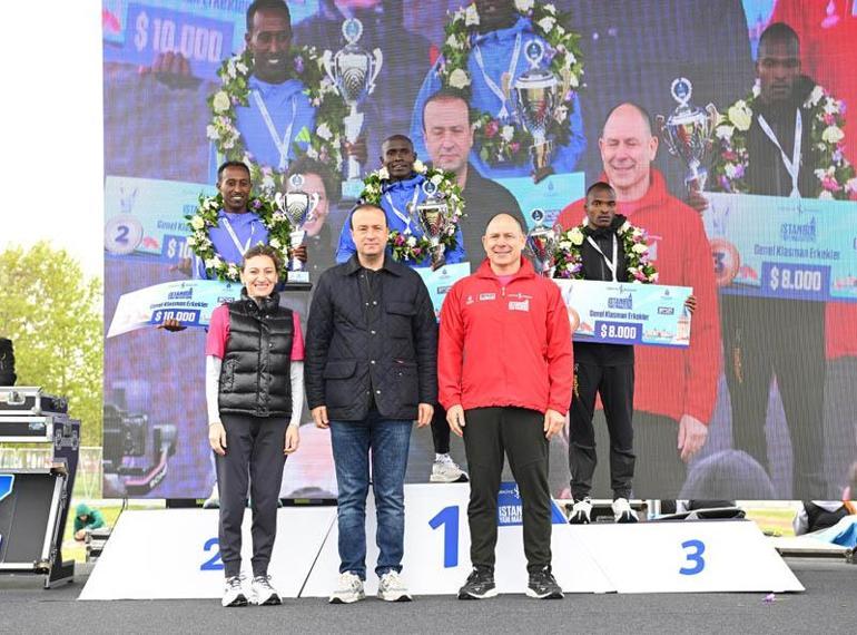 İstanbul Yarı Maratonunda birinciliği Kenyalı atletler kazandı