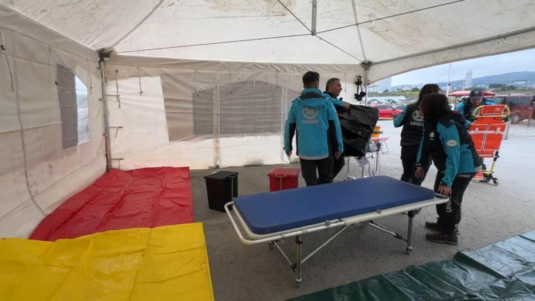 Sağlık Bakanlığının gerçekleştirdiği Ulusal Marmara Deprem Tatbikatı tamamlandı