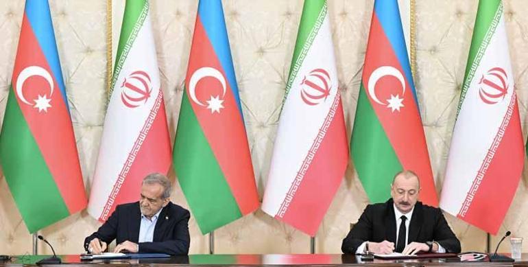 Azerbaycan ile İran arasında mutabakat zaptları imzalandı