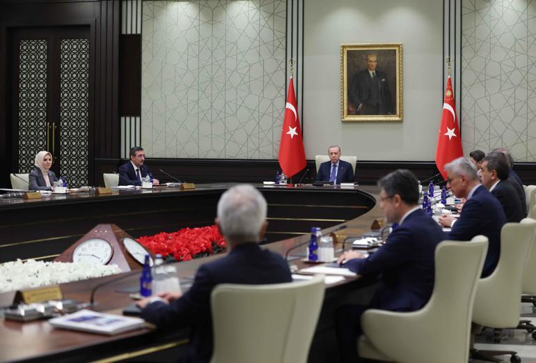 Cumhurbaşkanlığı Kabinesi, toplandı