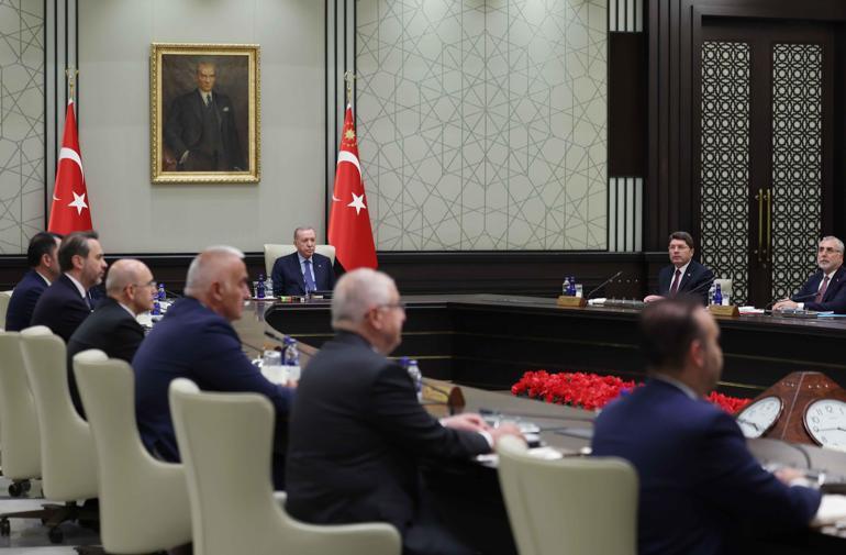 Cumhurbaşkanlığı Kabinesi, toplandı