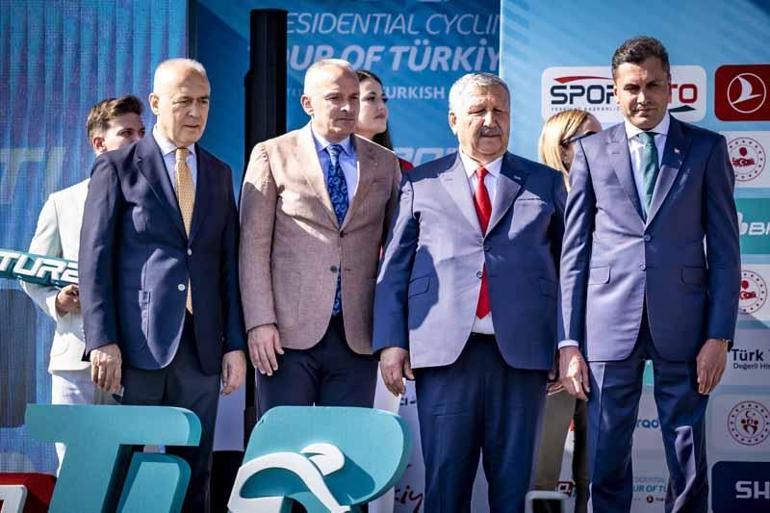 60. Cumhurbaşkanlığı Türkiye Bisiklet Turunun 2nci etabı tamamlandı