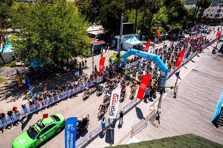 60. Cumhurbaşkanlığı Türkiye Bisiklet Turunun 2nci etabı tamamlandı