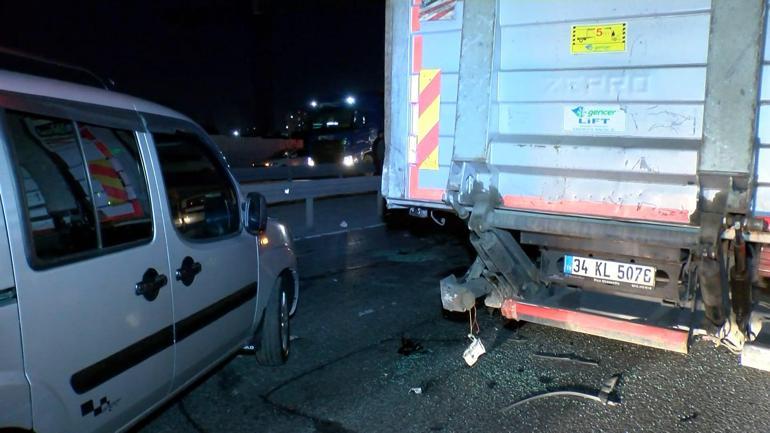 Arnavutköyde zincirleme kaza: 6 yaralı