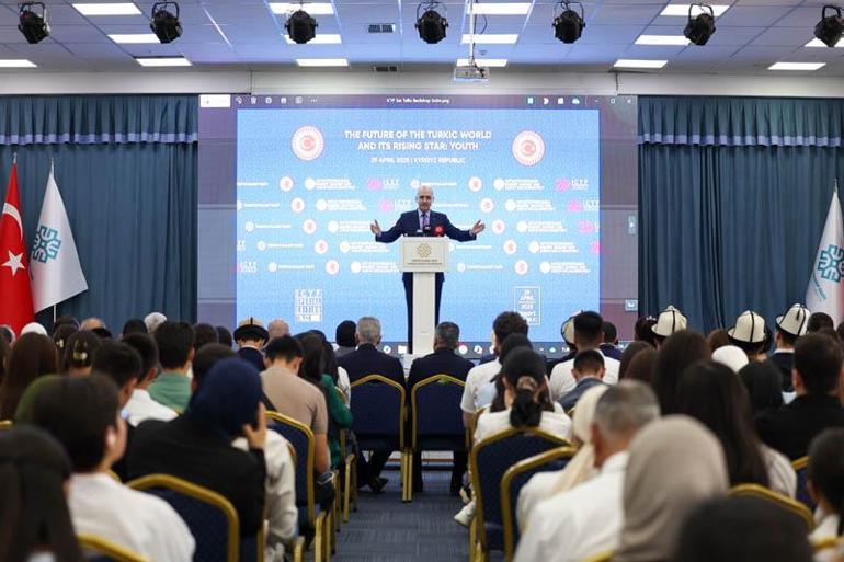 TBMM Başkanı Kurtulmuş, Bişkek’te İslam İşbirliği Gençlik Forumu Konferansı’nda konuştu