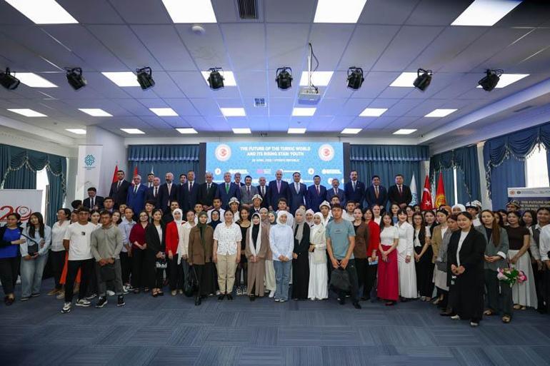 TBMM Başkanı Kurtulmuş, Bişkek’te İslam İşbirliği Gençlik Forumu Konferansı’nda konuştu