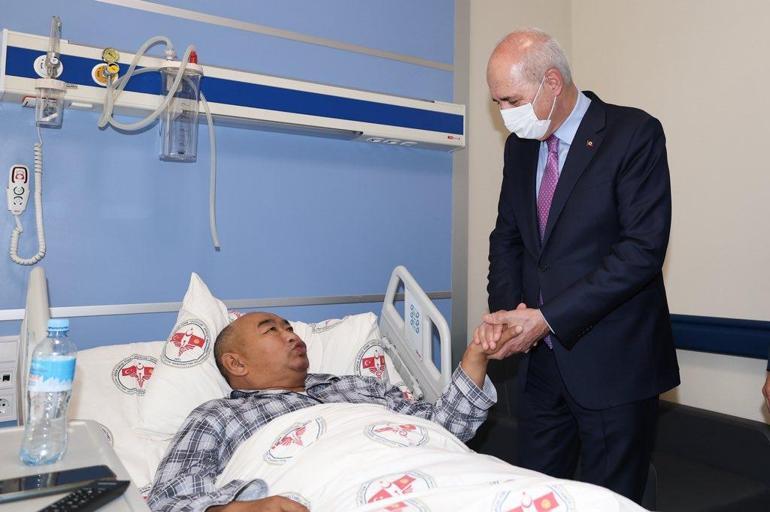 TBMM Başkanı Kurtulmuş, Bişkek’te Recep Tayyip Erdoğan Kırgız-Türk Dostluk Hastanesi’ni ziyaret etti