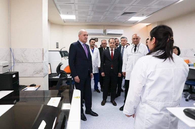 TBMM Başkanı Kurtulmuş, Bişkek’te Recep Tayyip Erdoğan Kırgız-Türk Dostluk Hastanesi’ni ziyaret etti