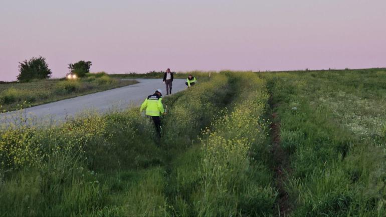 Edirnede devrilen motosiklet metrelerce sürüklendi: 1 ölü, 1 yaralı
