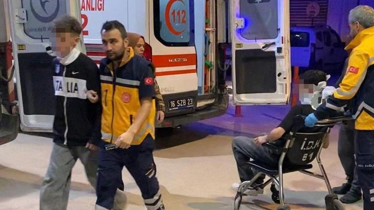 Yolda yürürken ‘yan baktın’ tartışmasında 2 çocuk tabanca kabzasıyla darbedildi