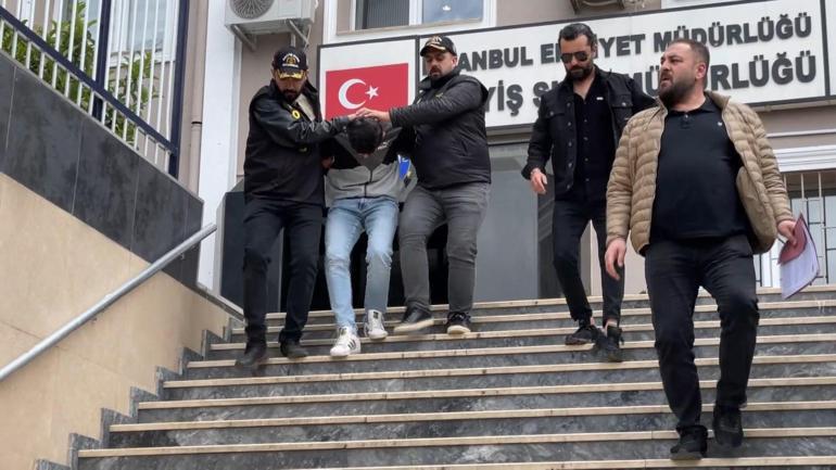 Bağcılarda market çalışanını bıçakla tehdit edip 80 bin lira gasbetti